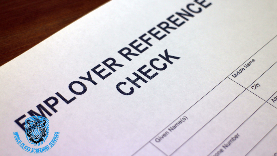 Employment Reference – Executive